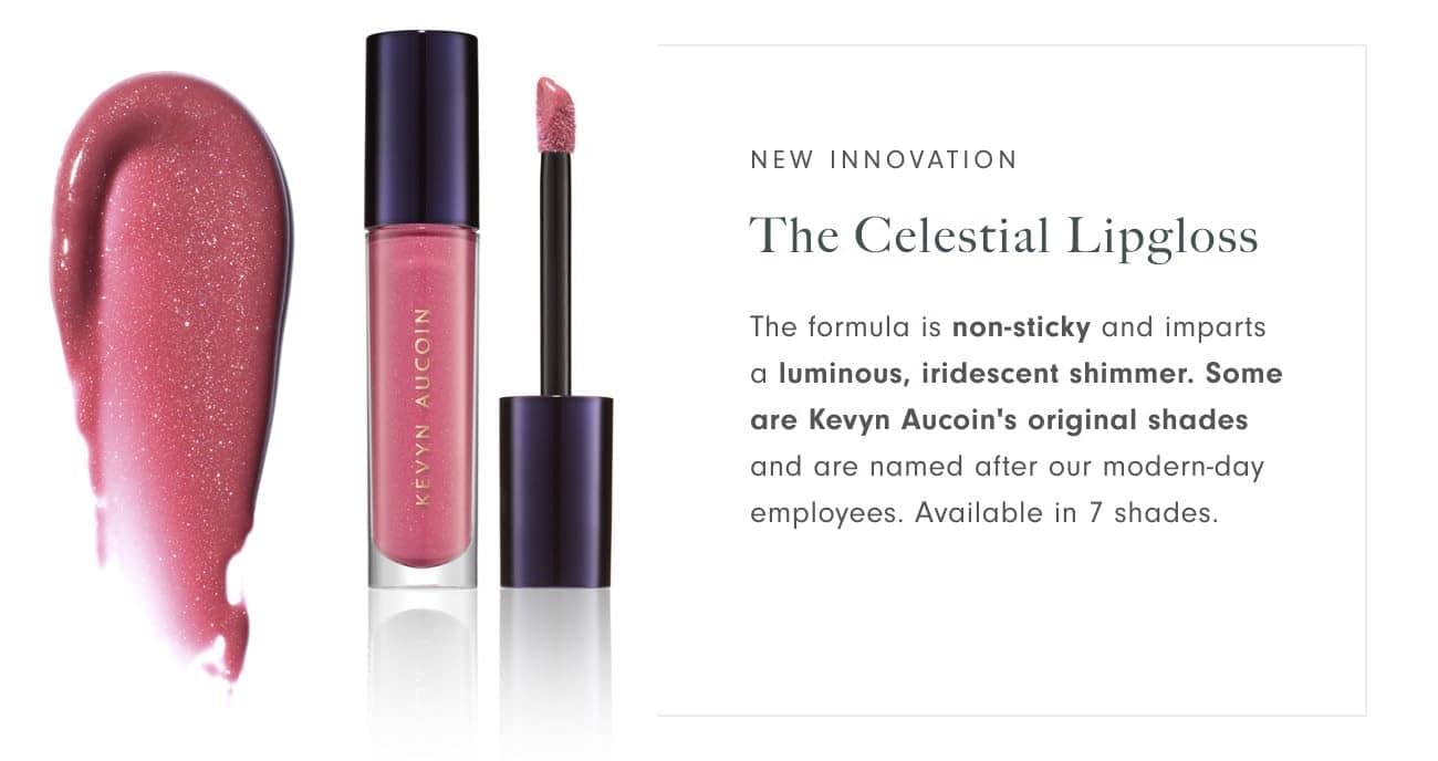 Kevyn Aucoin Celestial Lip Gloss, Stacy (rosa malva - Imagen 3