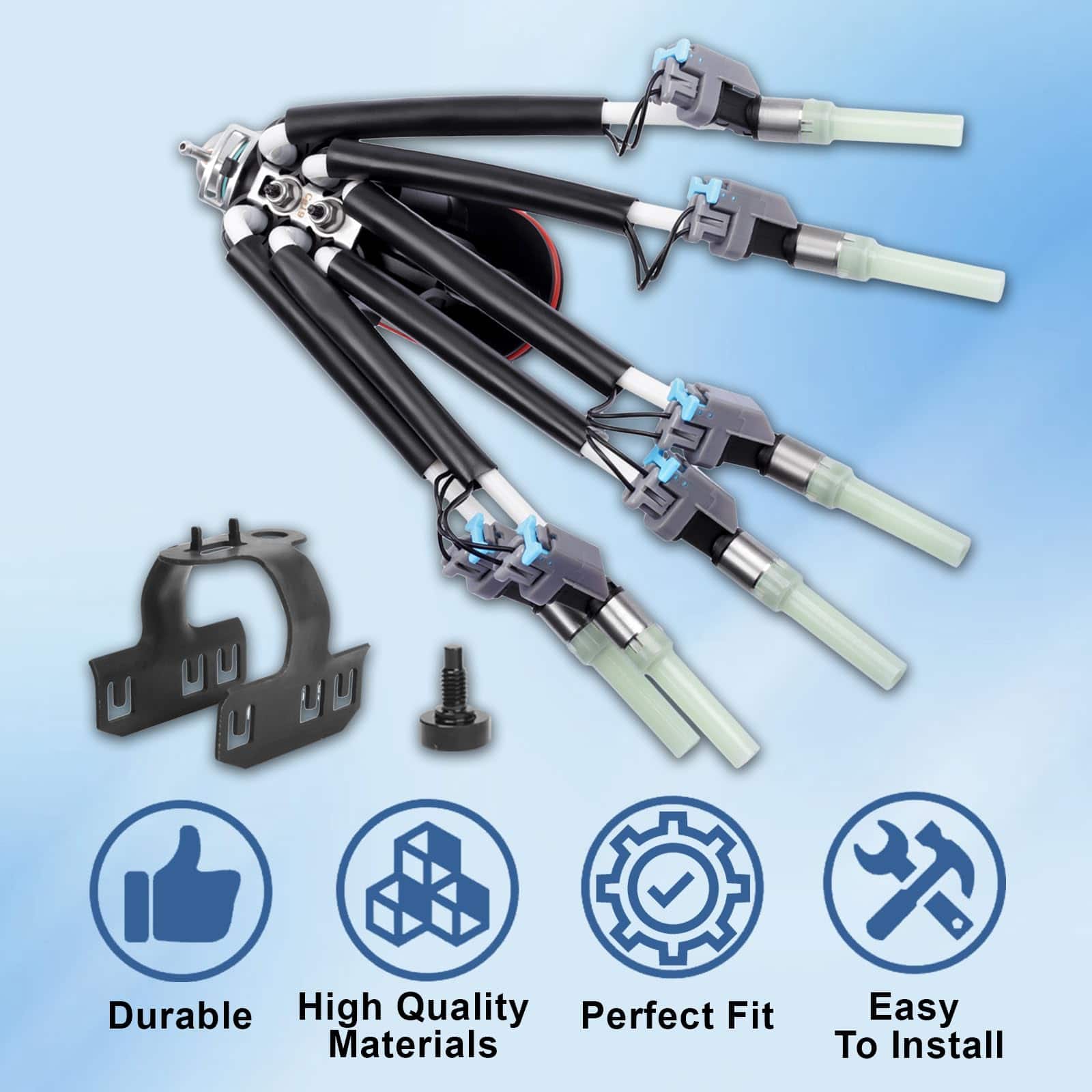 Inyector de Combustible Spider 6 Cilindros con Soporte para - Imagen 8