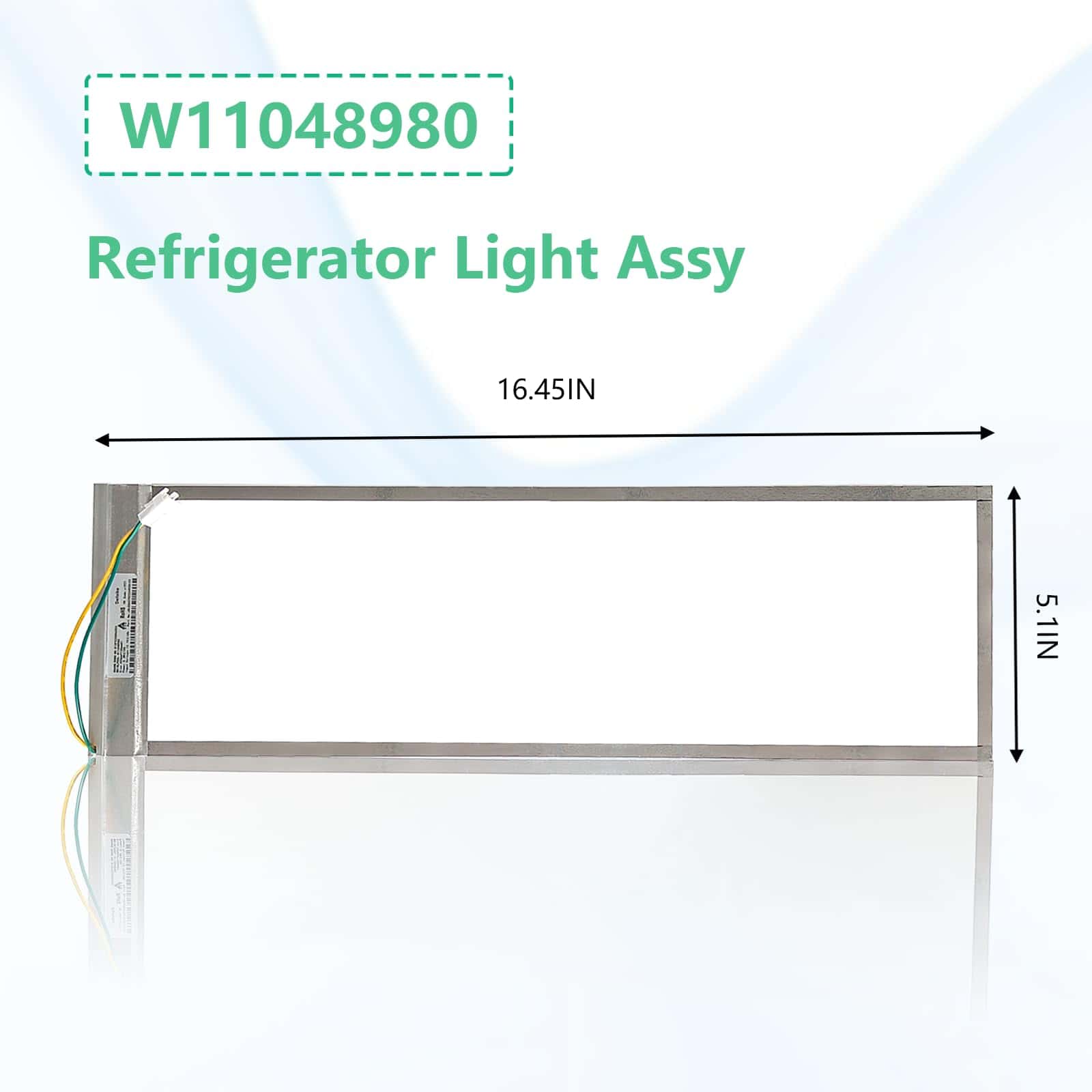 Ensamblaje de luz LED W11048980 W11470191 para refrigerador - Imagen 3