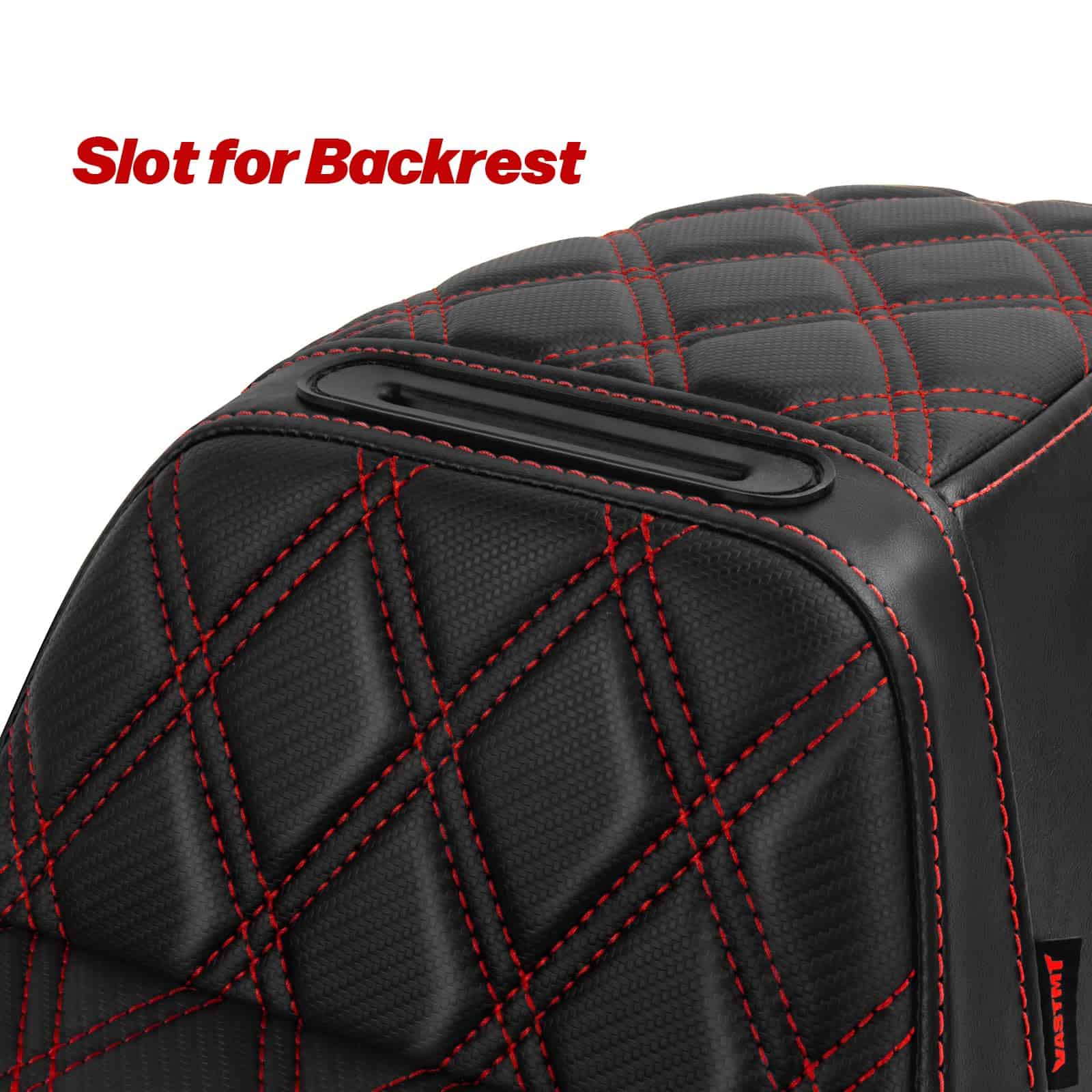 Asiento de Motocicleta VASTMT Mejorado para Conductor y - Imagen 4