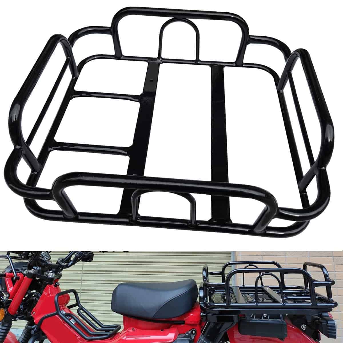 Soporte de canasta para equipaje de estante trasero de