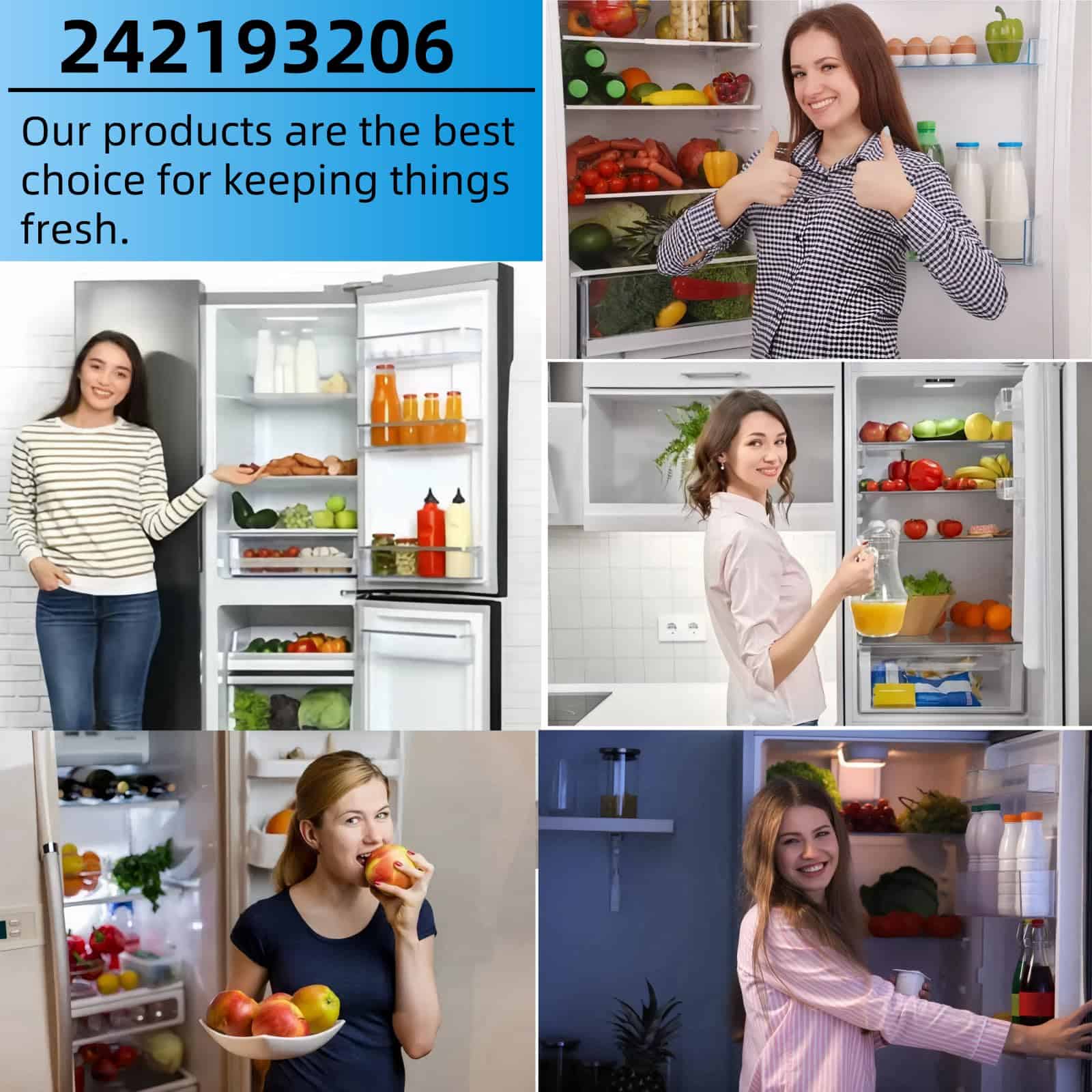 Sello de Puerta de Refrigerador Mejorado 242193206, - Imagen 7