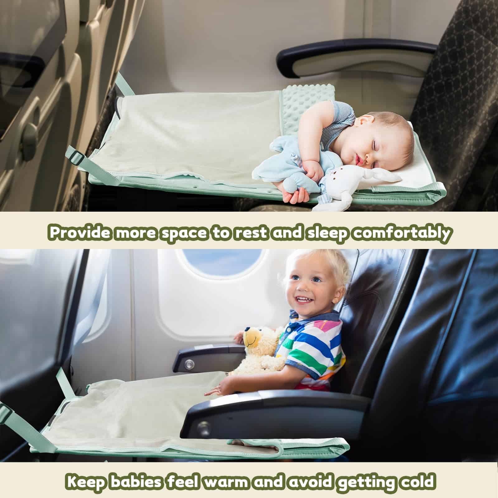 Cama de avión para niños Trekbabe con manta, -Con Manta - Ve - Imagen 3