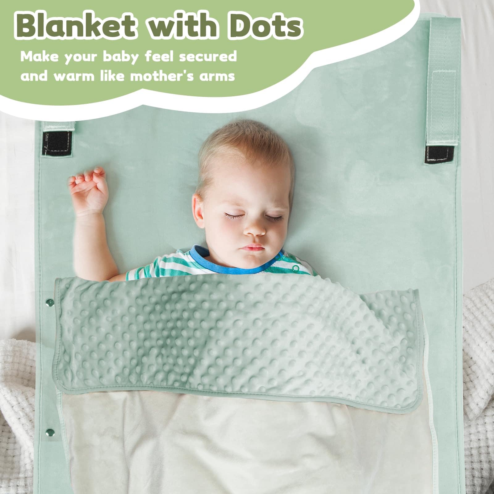 Cama de avión para niños Trekbabe con manta, -Con Manta - Ve - Imagen 5