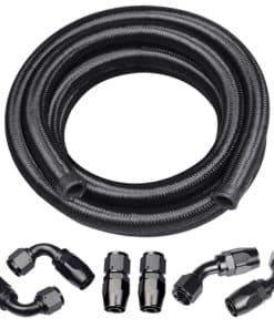 Kit de Línea de Combustible VehiMata 8AN, Manguera de