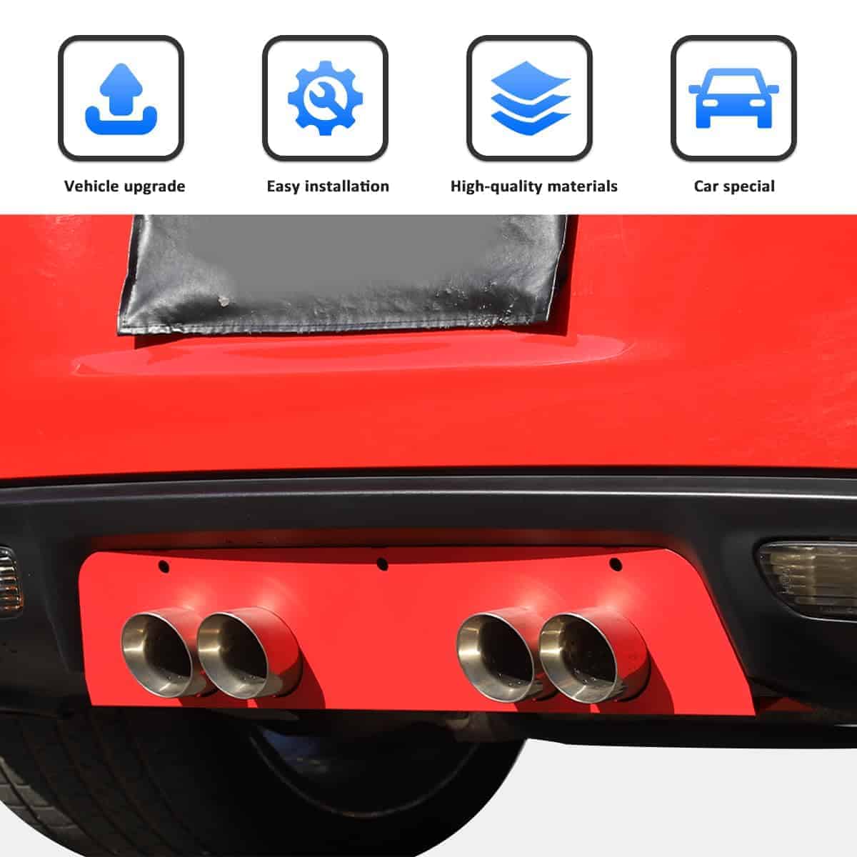 Panel de Relleno de Escape de Acero Inoxidable Compatible - Imagen 6