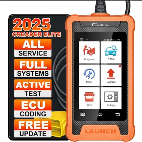 Lector de códigos OBDII LAUNCH Creader Elite para Vehículos