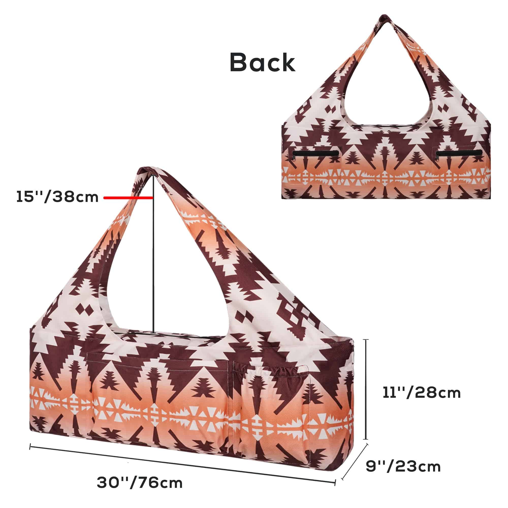 Bolso para Tapete de Yoga - Bolso Grande con Correa, - Imagen 3