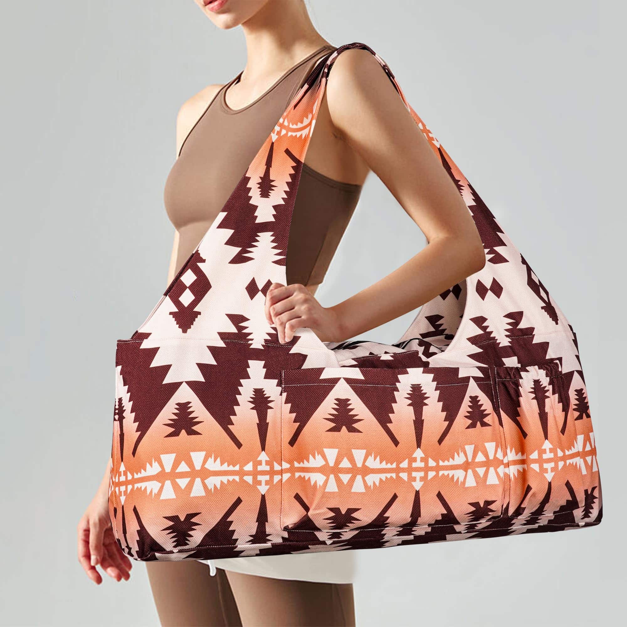 Bolso para Tapete de Yoga - Bolso Grande con Correa, - Imagen 5