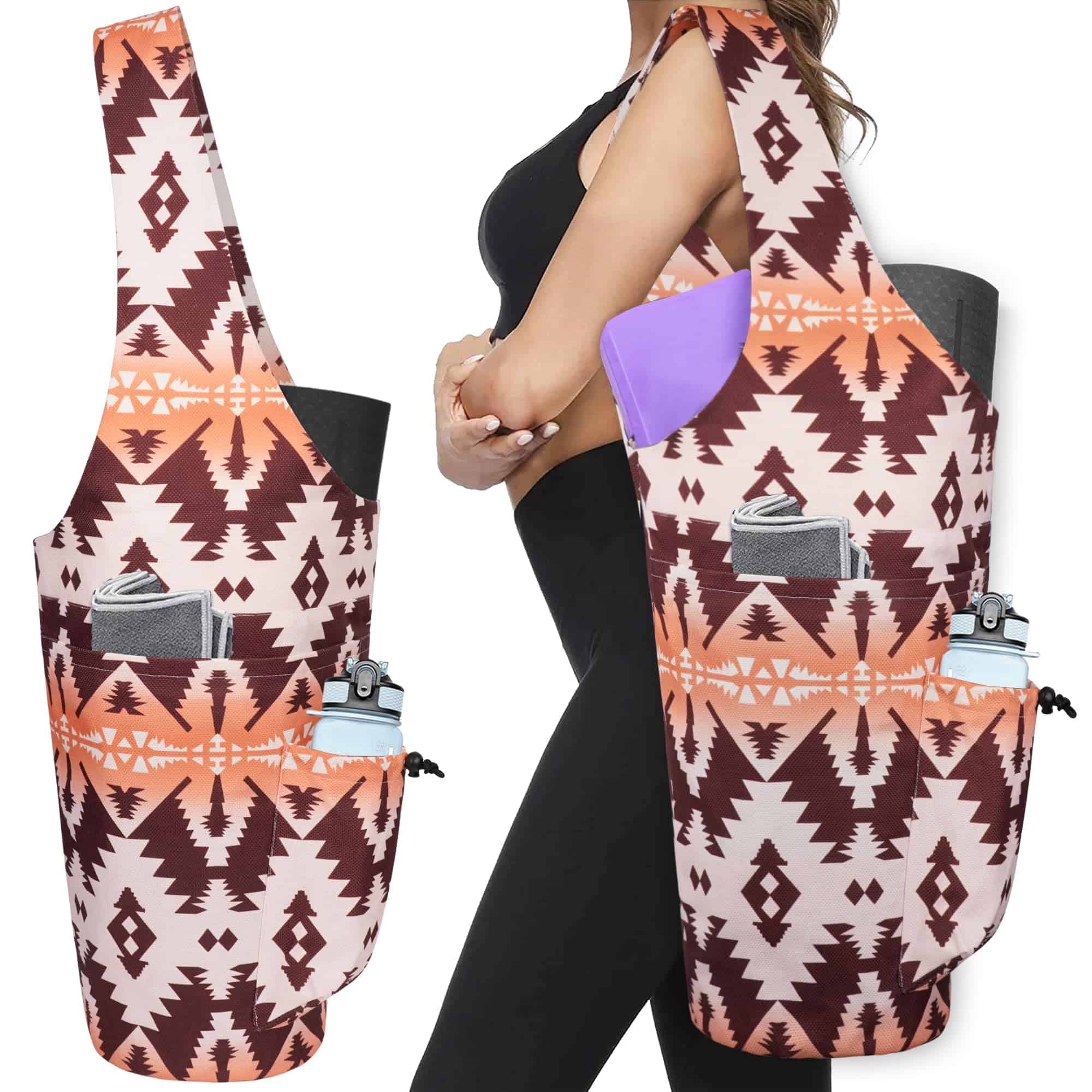 Bolso para Tapete de Yoga - Gran Abertura Bolso Portador de