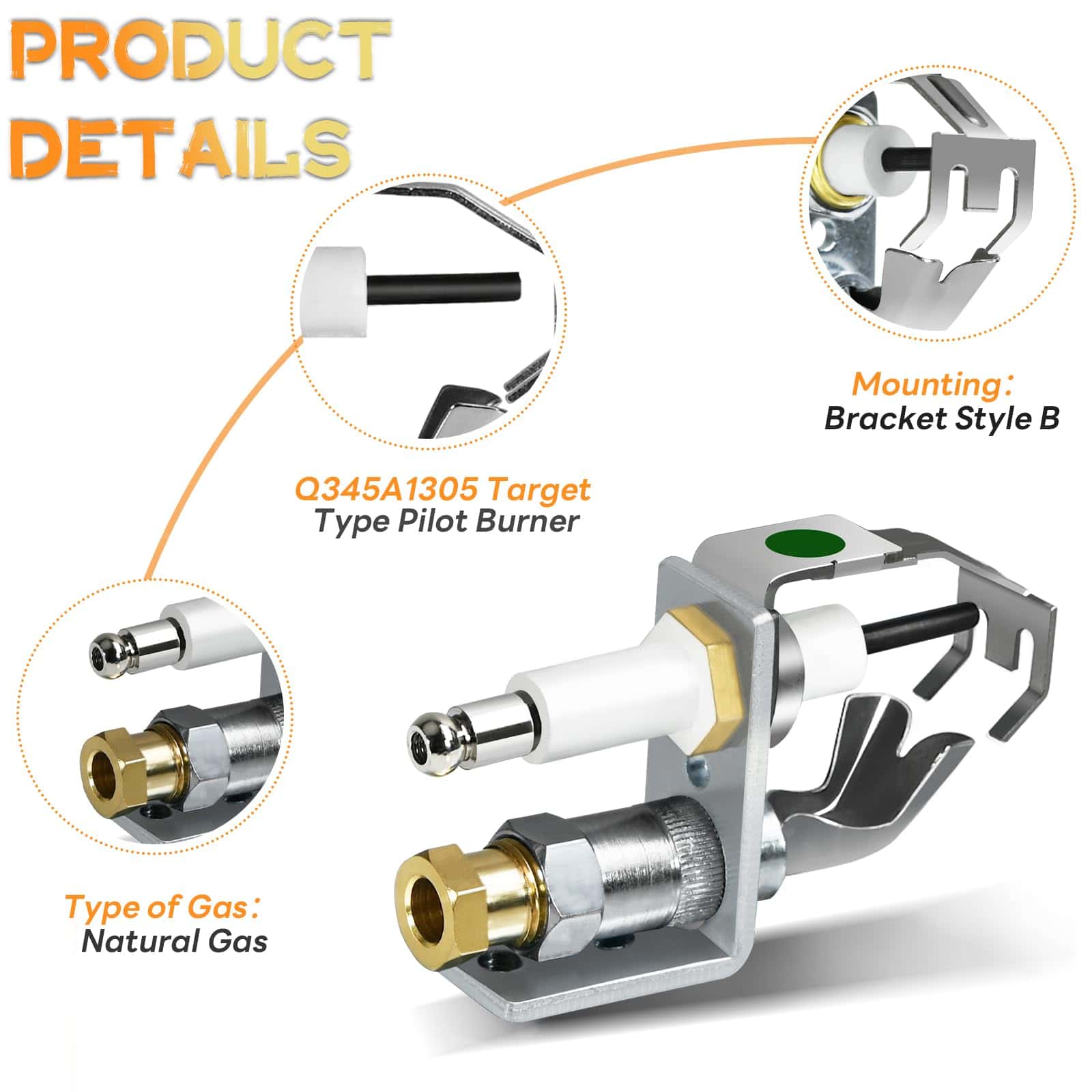 Piloto de Repuesto Q345A1305 Mejorado, Tipo Objetivo, - Imagen 4