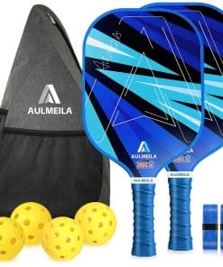 Conjunto de 2 palas de pickleball AULMEILA, juego de