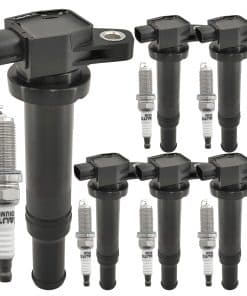 Conjunto de 6 Bobinas de Encendido UF558 y Bujías de Iridio