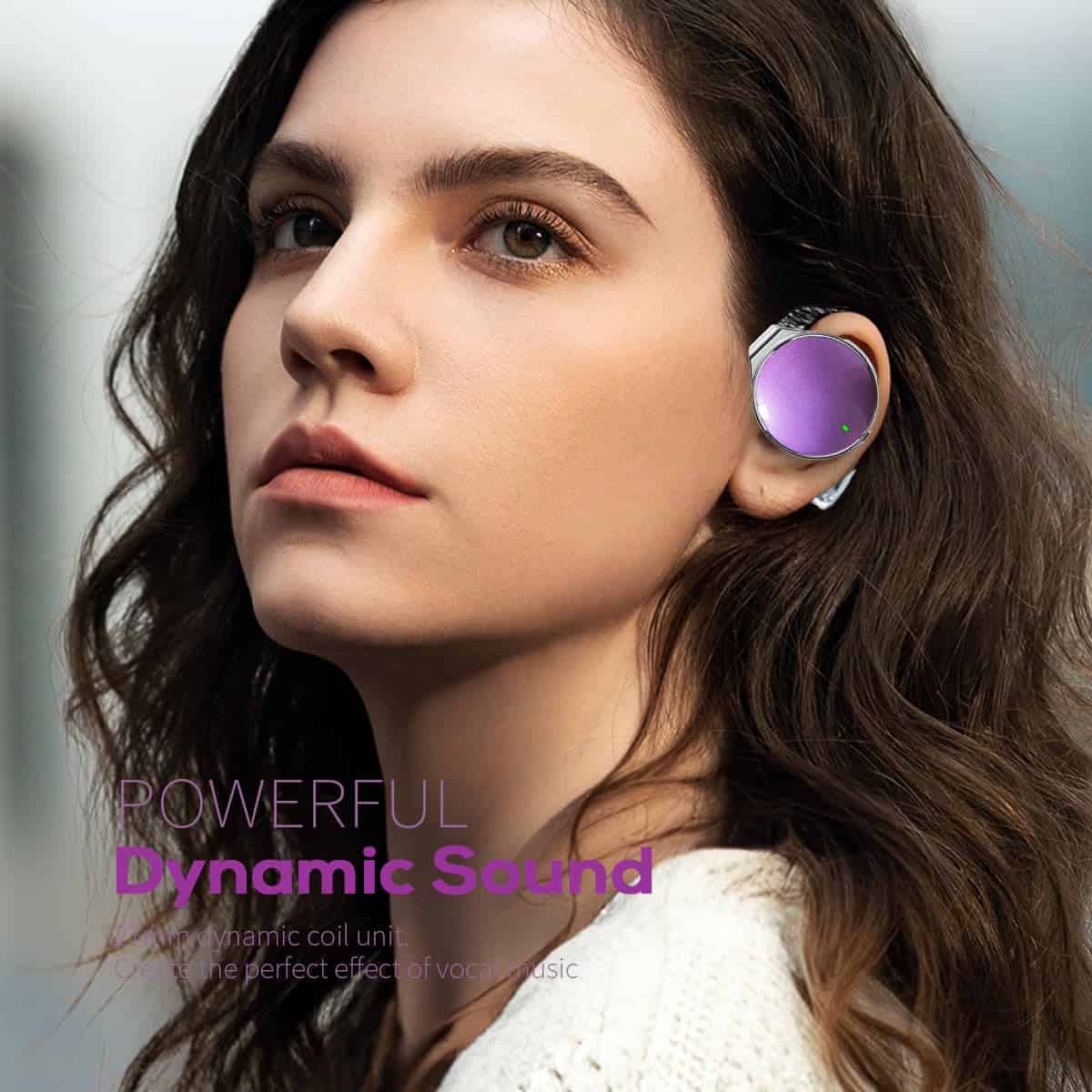 Audífonos Inalámbricos BEVCEFCC con Gancho para la Oreja, - Imagen 7