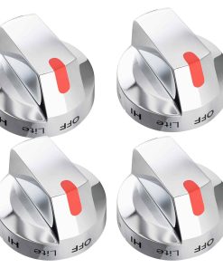 Paquete de 4 perillas de horno de reemplazo DG64-00473A