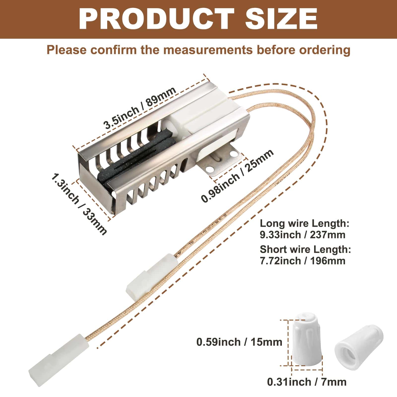 Encendedor de horno de gas DG94-01012A, Para Encendedor de - Imagen 6
