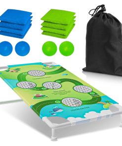 Juego de Tableros de Cornhole con 8 Bolsas de Frijoles y 4