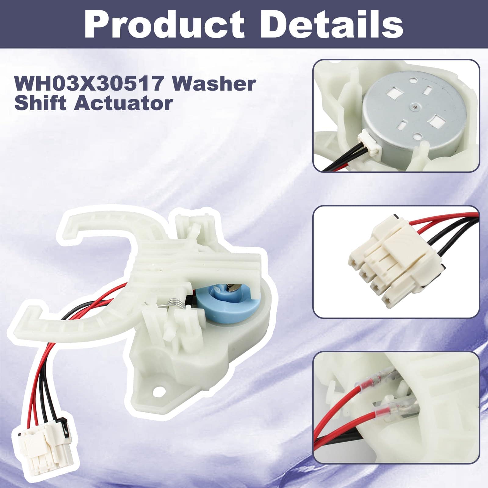 Para GE Washer Mode Shifter, Nuevo Actualizado WH03X30517 - Imagen 7