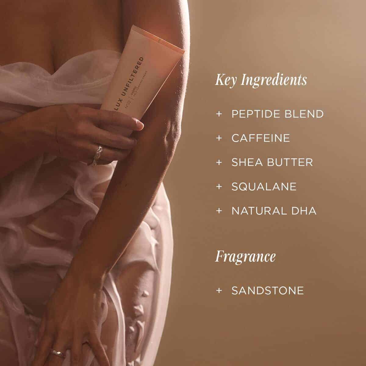 + Lux Unfiltered Nº32 Body Sculpting Gradual Tanning Lotion - Imagen 8