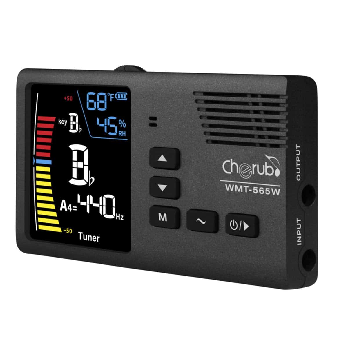 Cherub WMT-565W Wind Instrument Mate con Metrónomo,