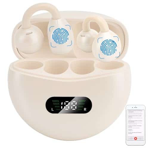 Auriculares de traducción AI en tiempo real, -Blanco