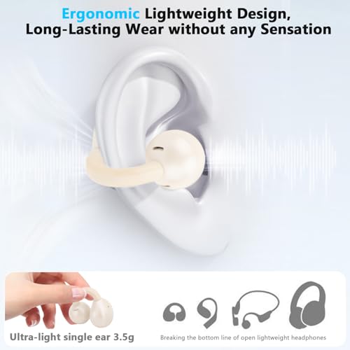 Auriculares de traducción AI en tiempo real, -Blanco - Imagen 6