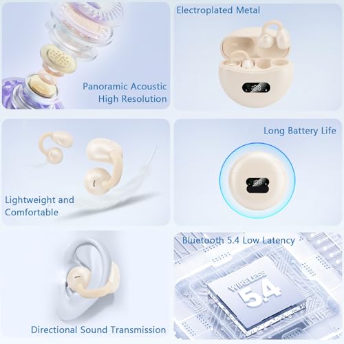 Auriculares de traducción AI en tiempo real, -Blanco - Imagen 7