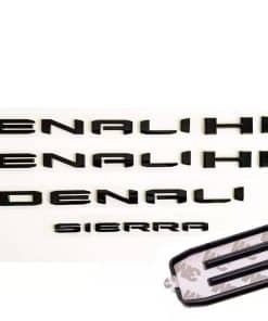 Juego de 4 Emblemas 3D de Letras 19-23 Denali DENALIHD