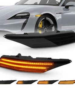 Luz intermitente lateral LED compatible con Porsche Taycan