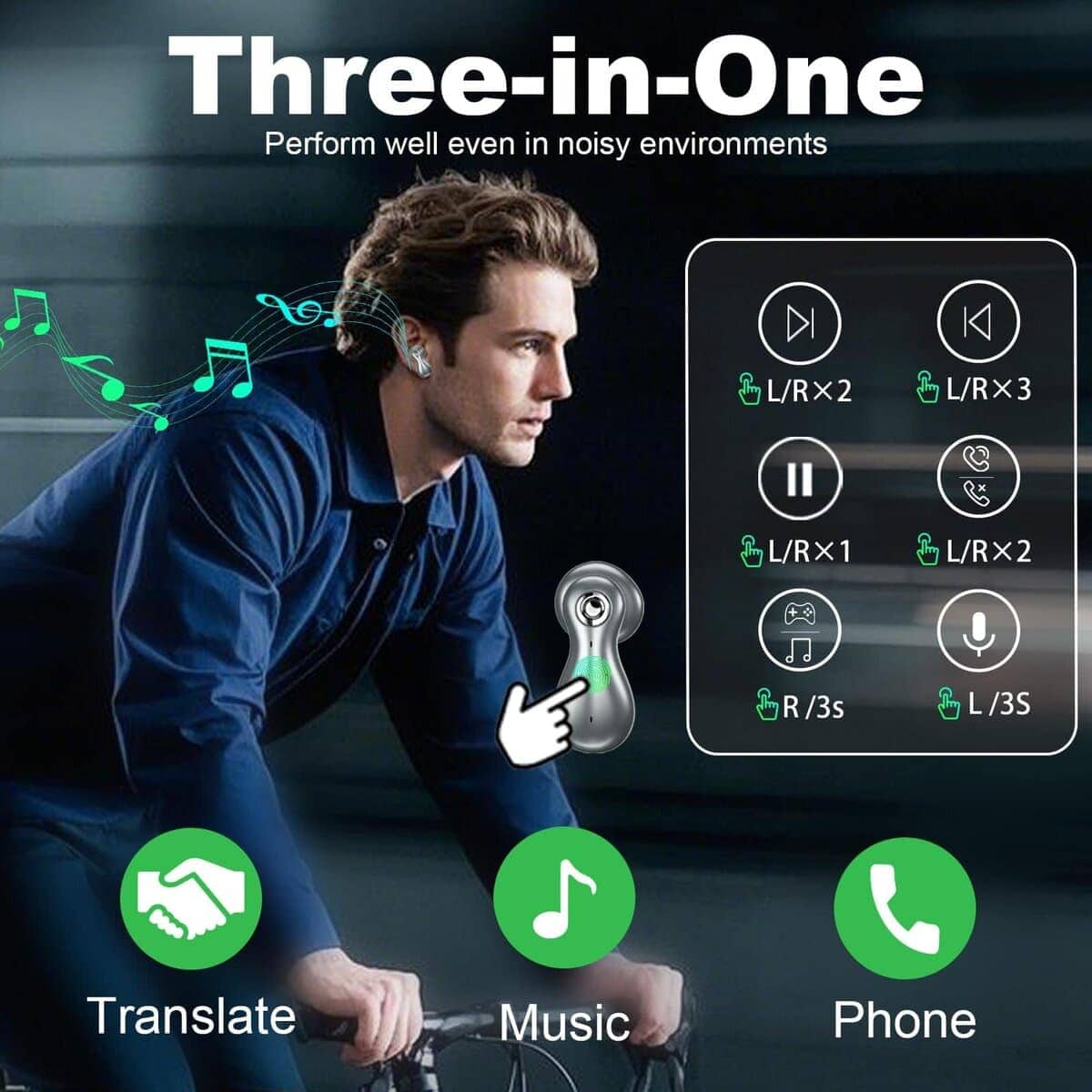 Auriculares de Traducción AI en Tiempo Real de -eren Pago - Imagen 10