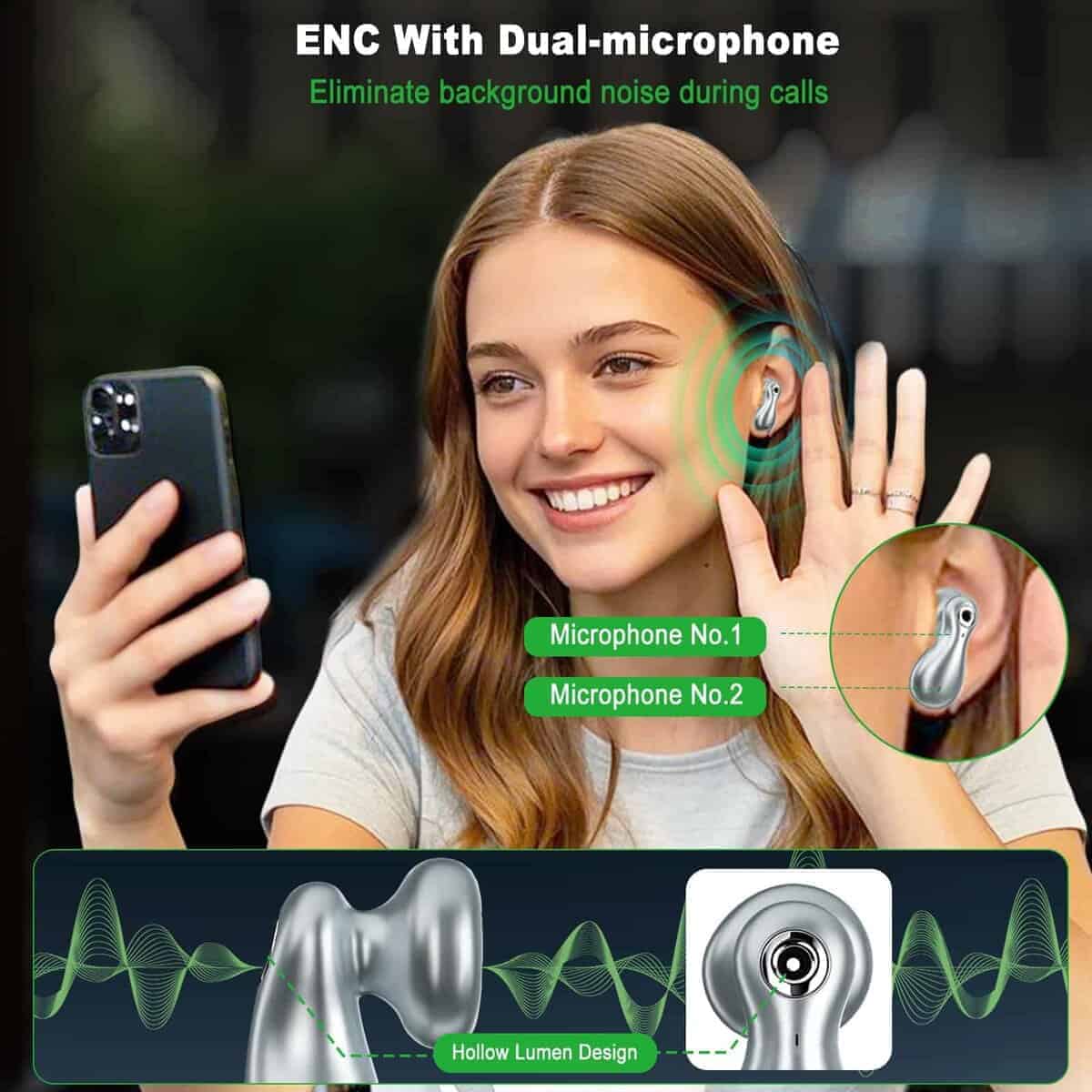 Auriculares de Traducción AI en Tiempo Real de -eren Pago - Imagen 8