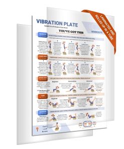 Póster de Entrenamiento en Plataforma de Vibración de