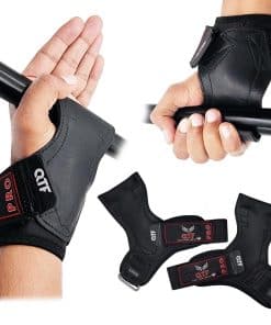 Agarres de Levantamiento de Pesas QTF (Par) para