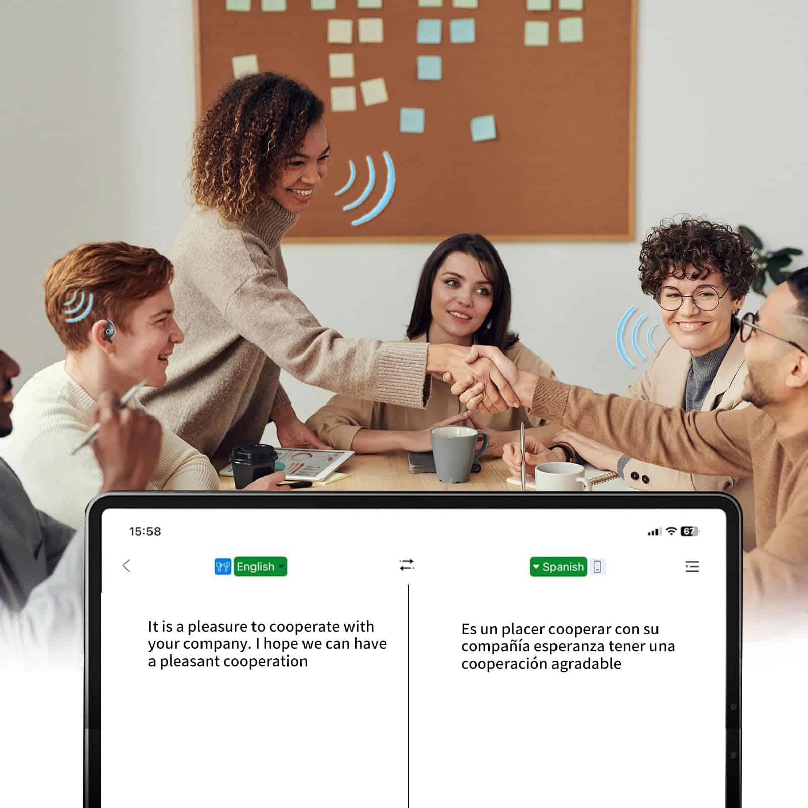 Auriculares Traductores en Tiempo Real - Traductor de - Imagen 8