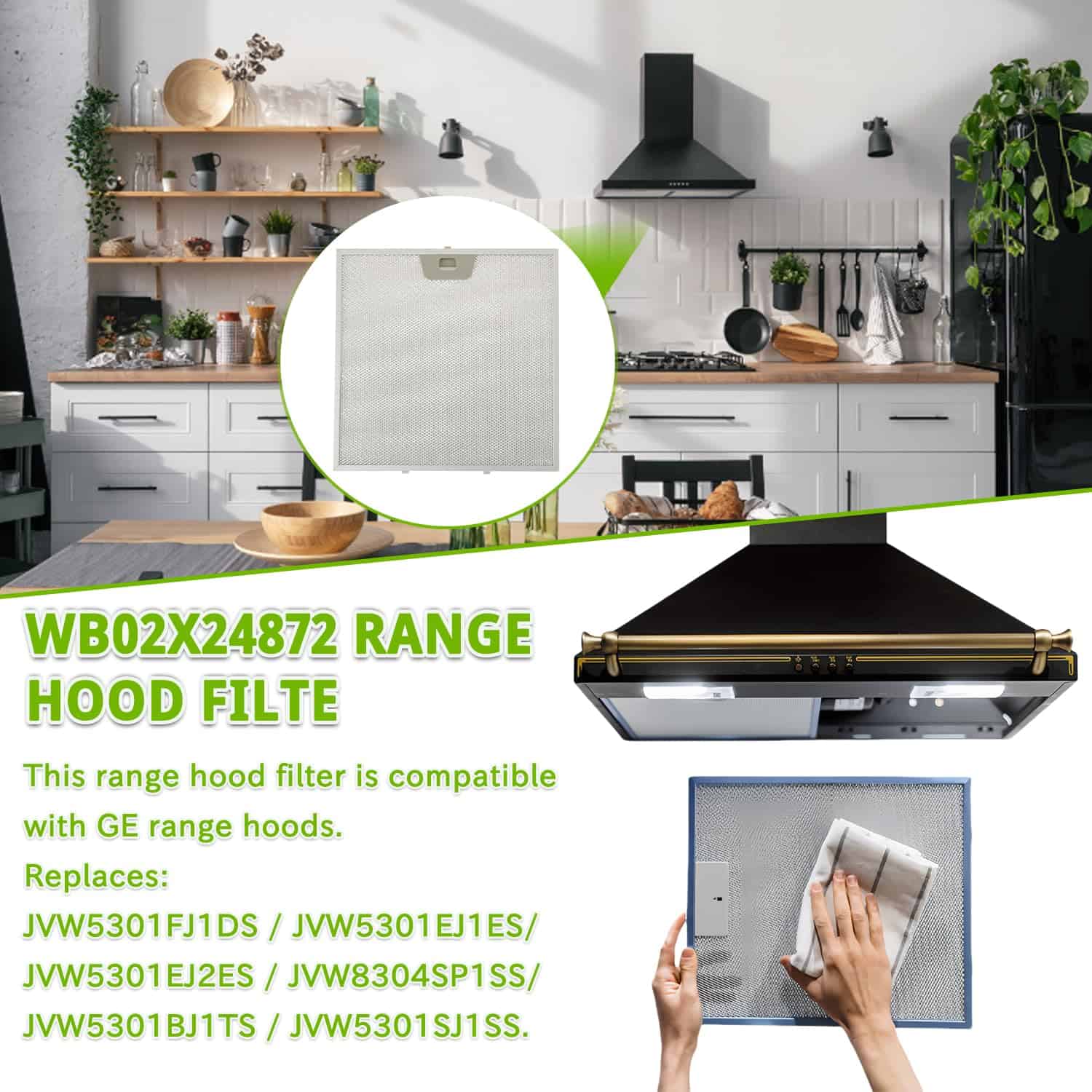 Filtro de Grasa de Campana de Cocina EPLZON WB02X24872 - Imagen 8