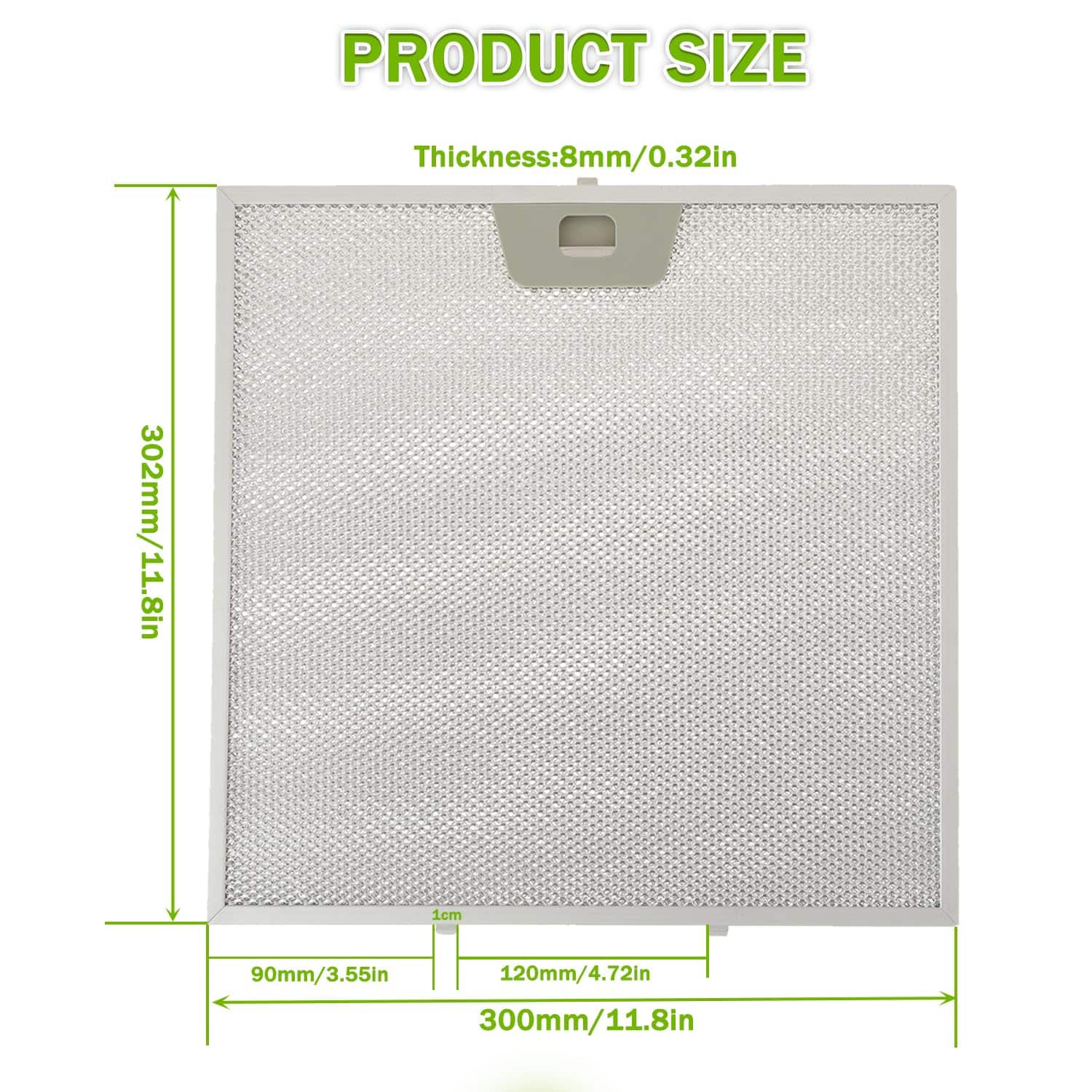 Filtro de Grasa de Campana de Cocina EPLZON WB02X24872 - Imagen 3