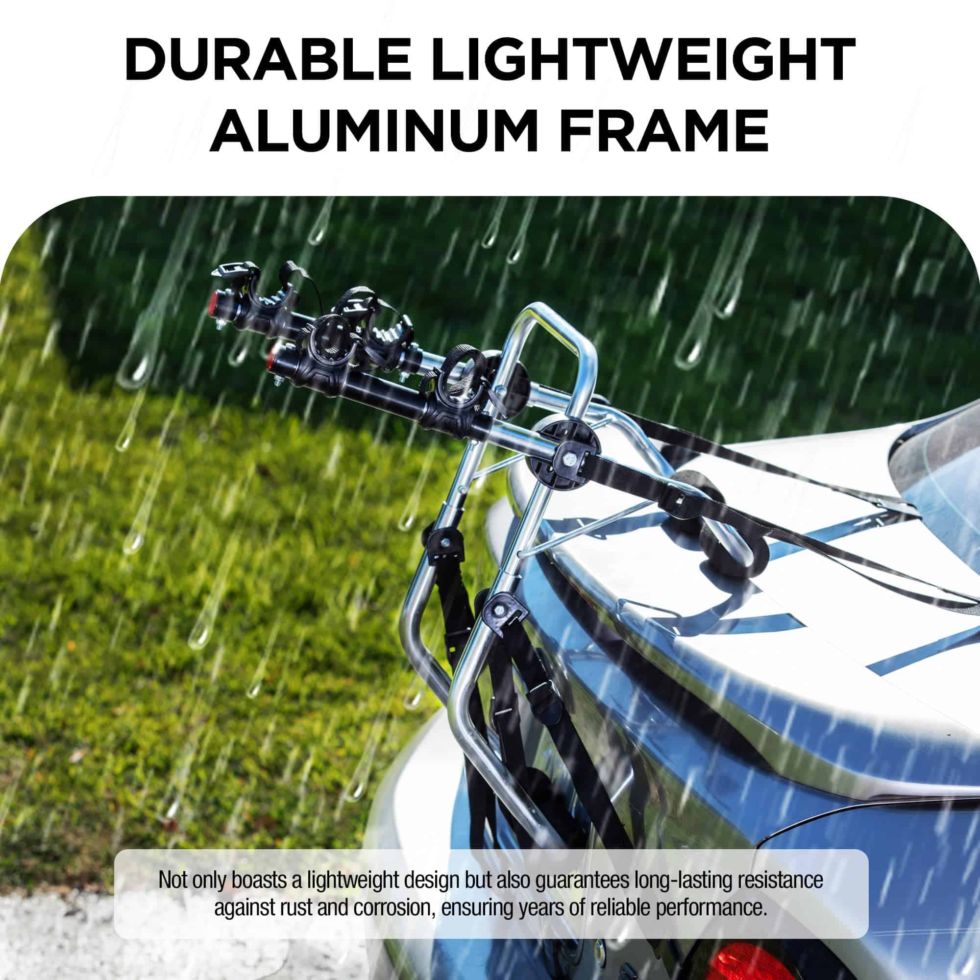 Portabicicletas de aluminio Rockland para 2 bicicletas, - Imagen 4