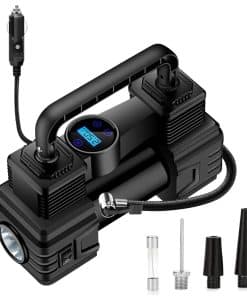 Compresor de Aire Portátil para Neumáticos, Inflador de