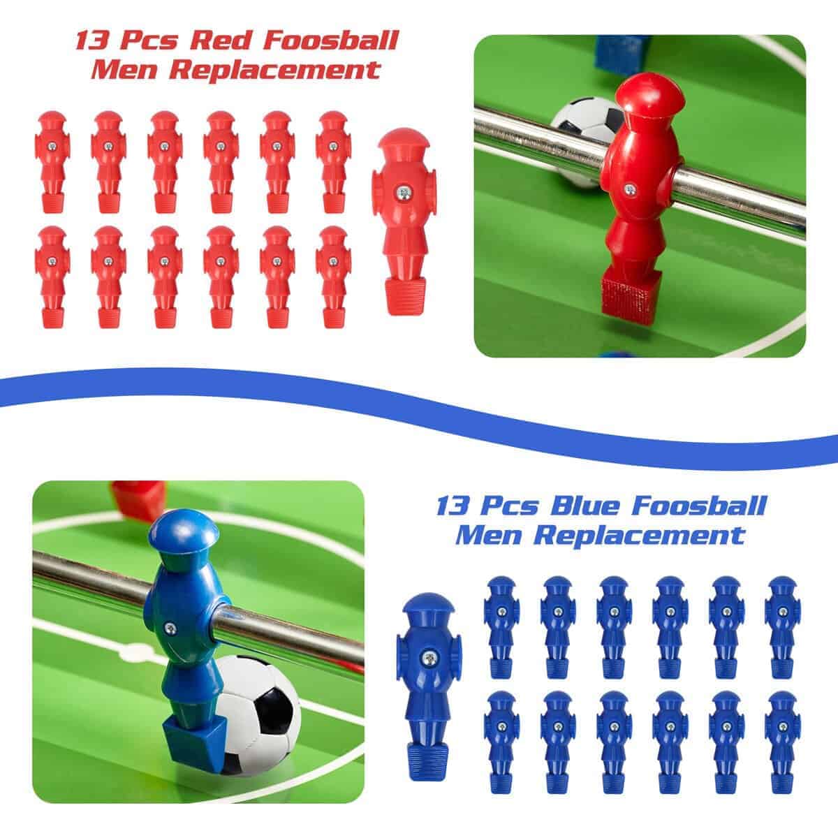 26 Piezas de Jugadores de Futbolín awagas, Piezas de - Imagen 6