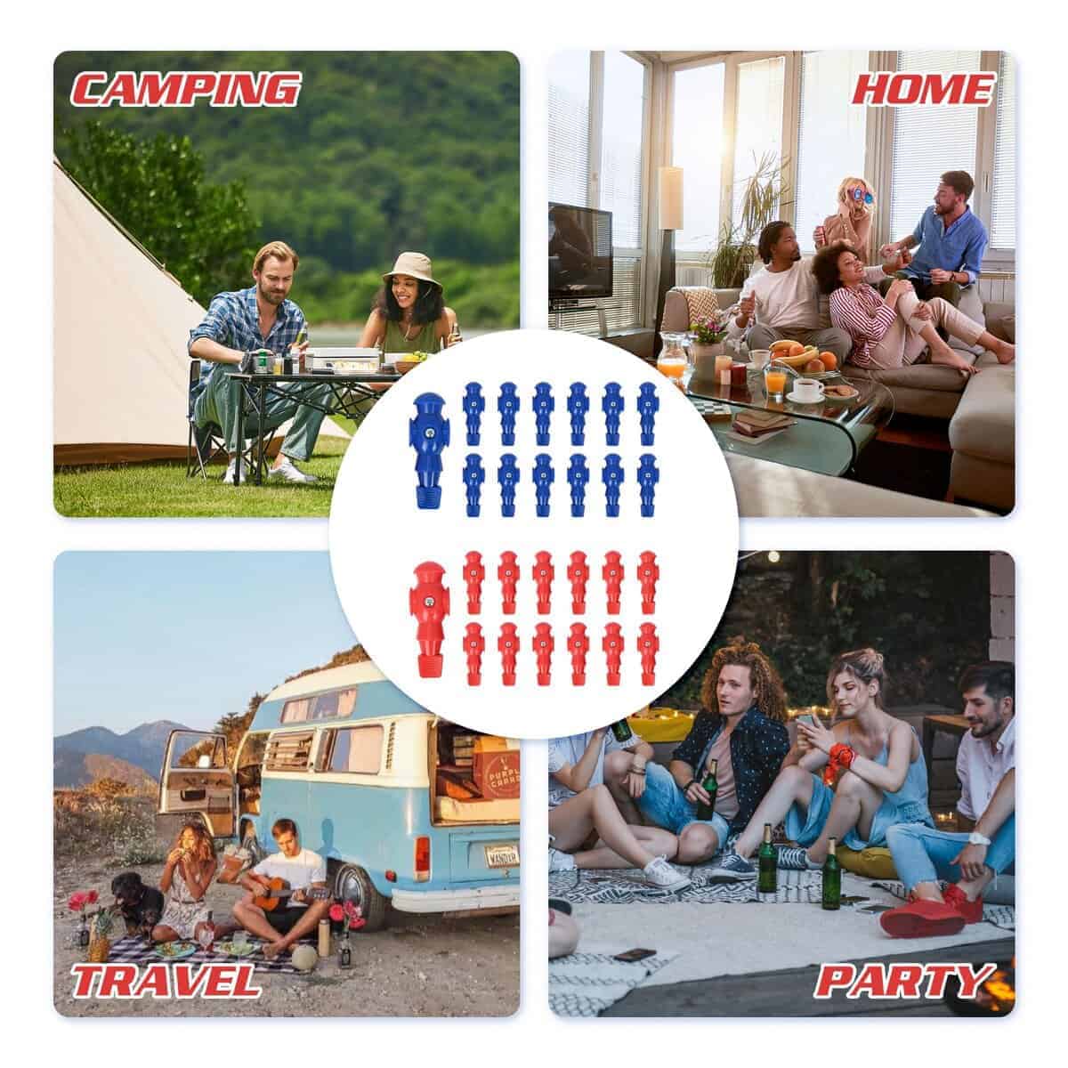 26 Piezas de Jugadores de Futbolín awagas, Piezas de - Imagen 8