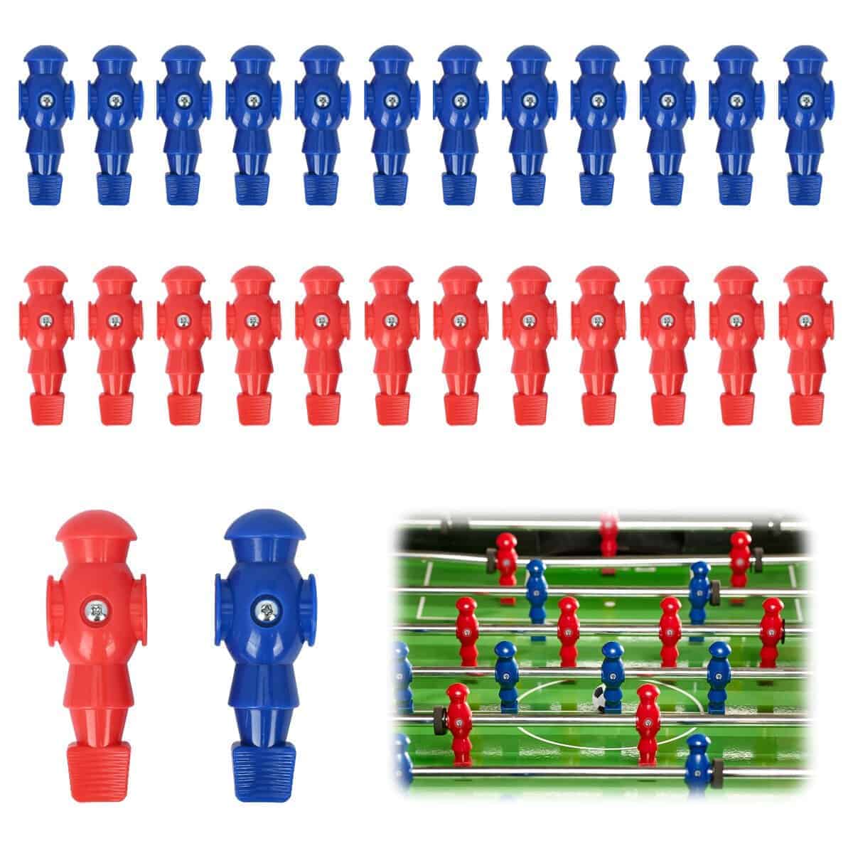 26 Piezas de Jugadores de Futbolín awagas, Piezas de