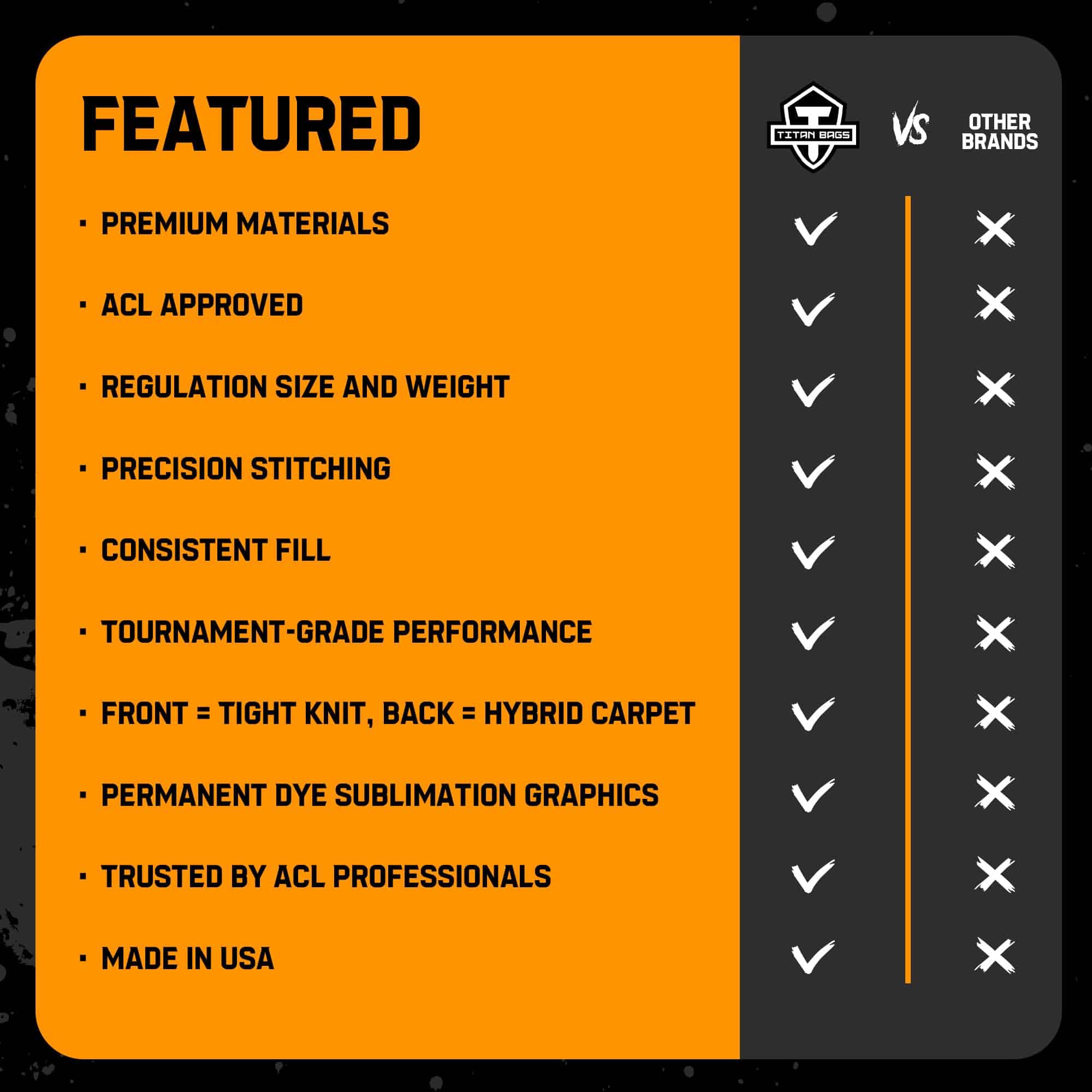 Bolsas de Dardos para Cornhole Titan � Bolsas de - Imagen 5