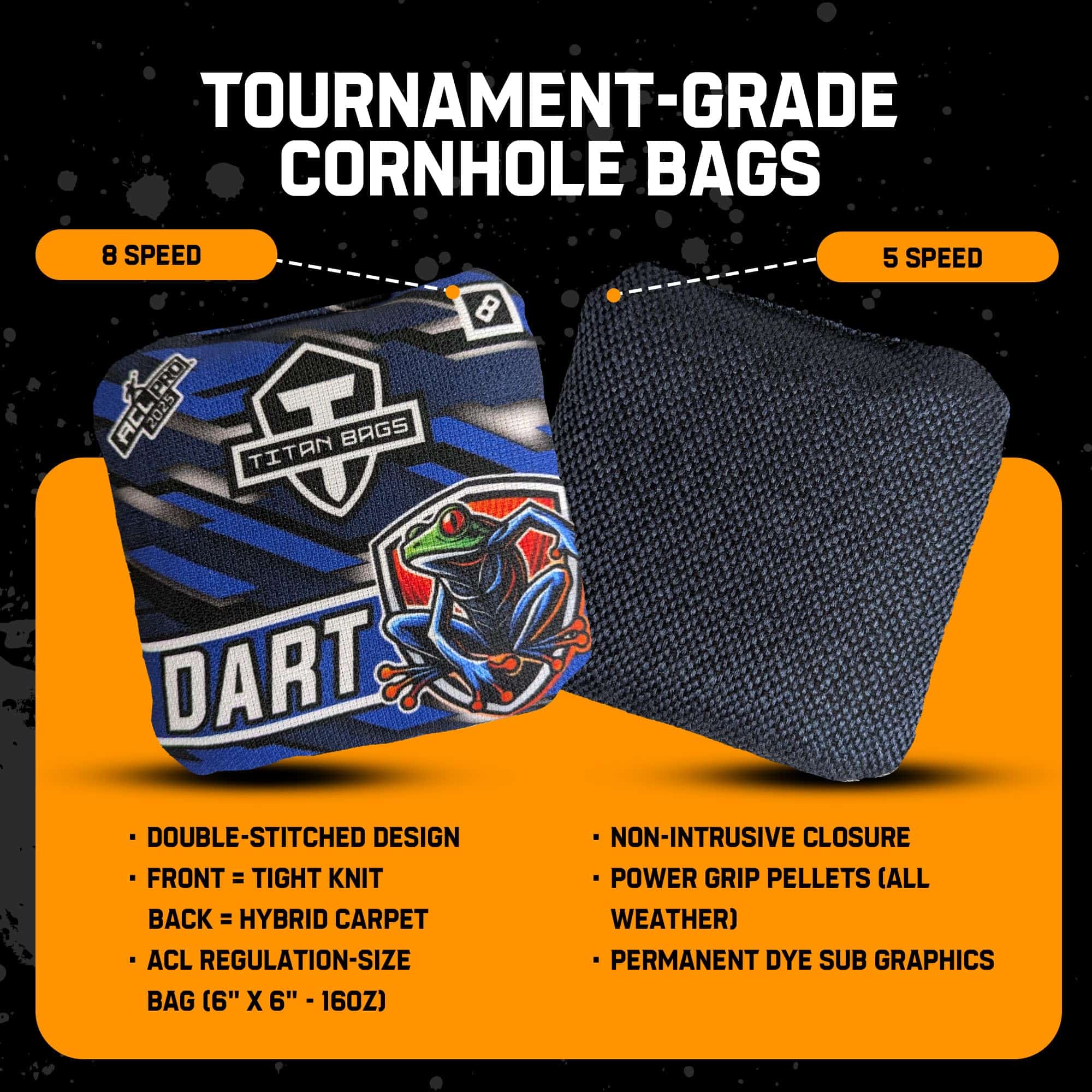 Bolsas de Dardos para Cornhole Titan � Bolsas de - Imagen 3