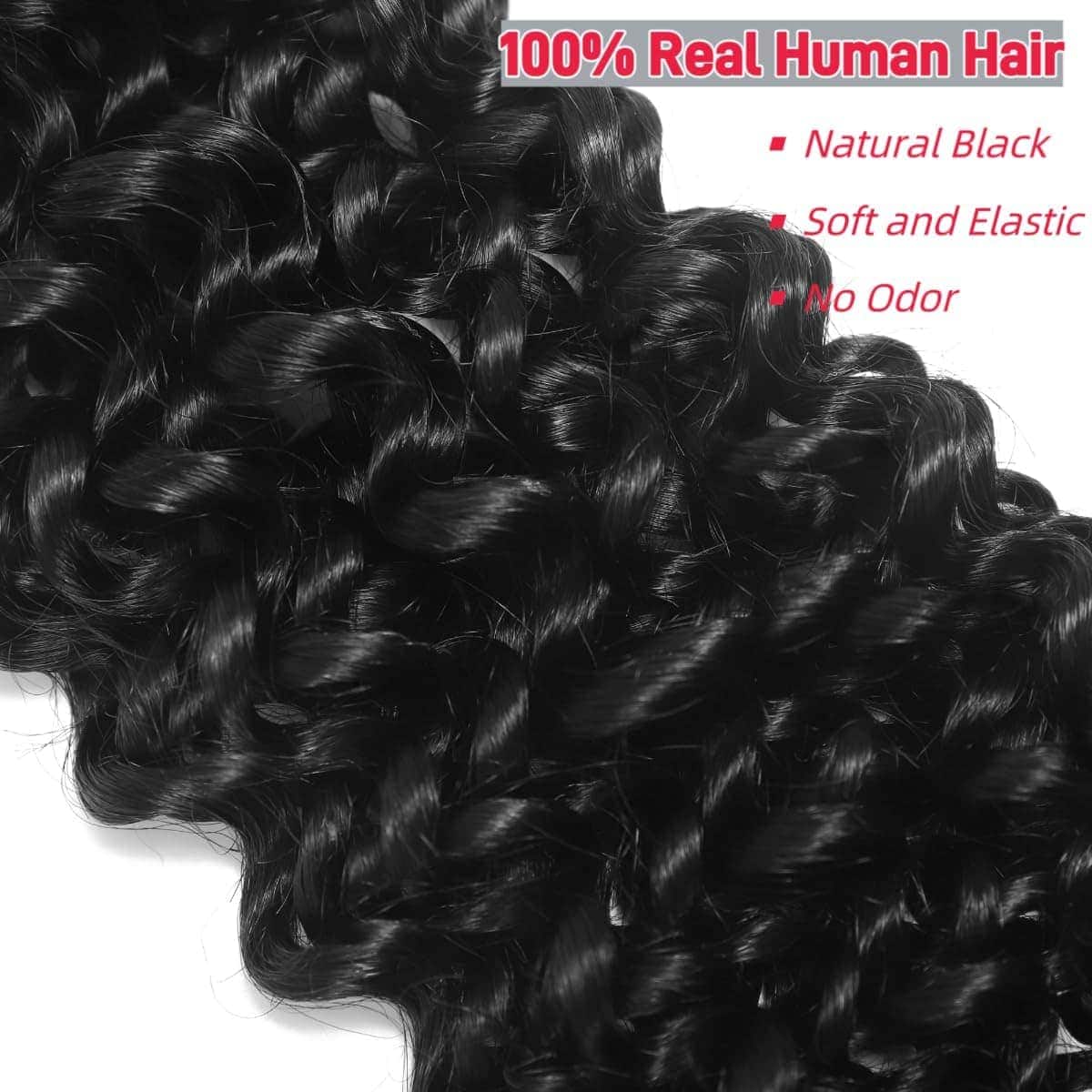 Cabello de Trenzado Humano Ondulado de Agua, Cabello Humano - Imagen 5