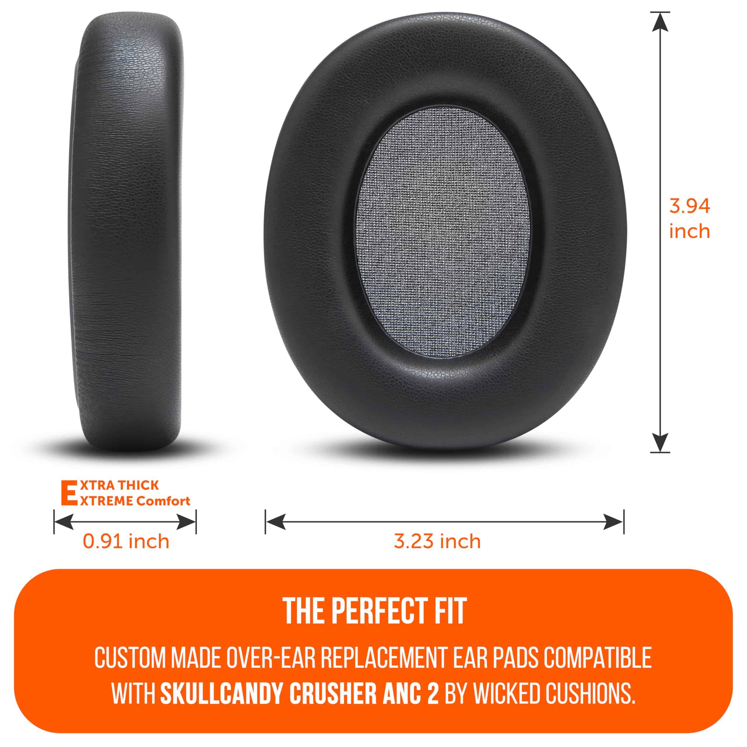 Almohadillas premium de reemplazo WC PadZ Crusher ANC 2 - Imagen 6