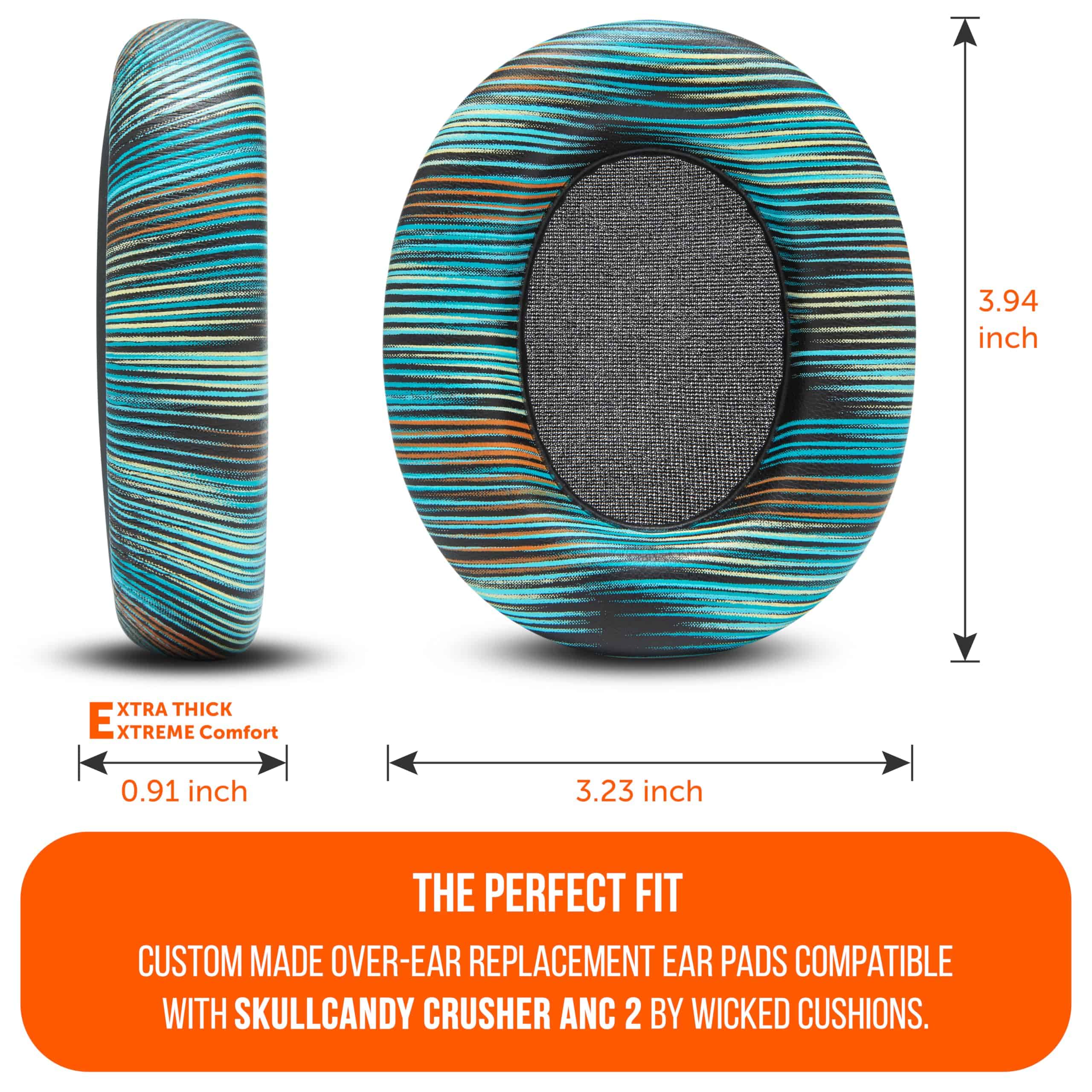 WC PadZ Crusher ANC 2 - Almohadillas de repuesto premium - Imagen 6