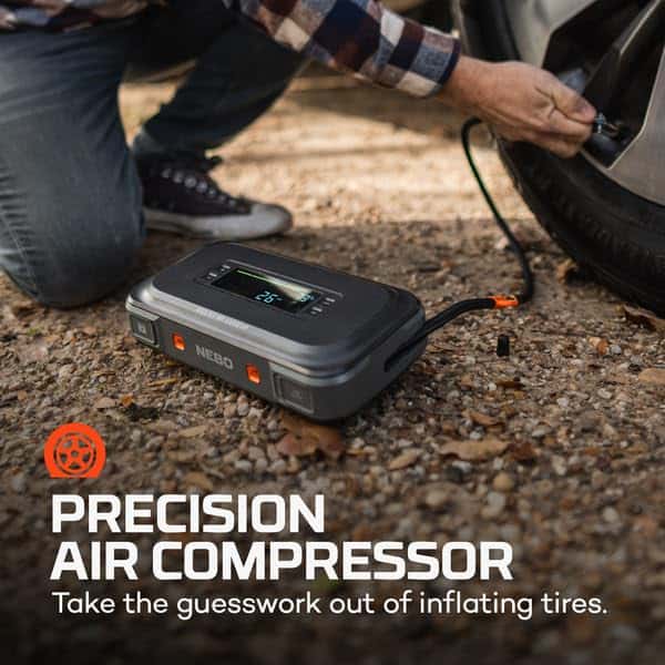 NEBO Assist Air 2000XP Jump Starter | Arrancador de Coche 4 - Imagen 4