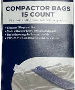 Bolsas compactadoras de basura WC60X10005 compatibles con