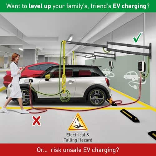 Soporte para Cable de Carga EV Barkan 63", Garantía de 5 - Imagen 9