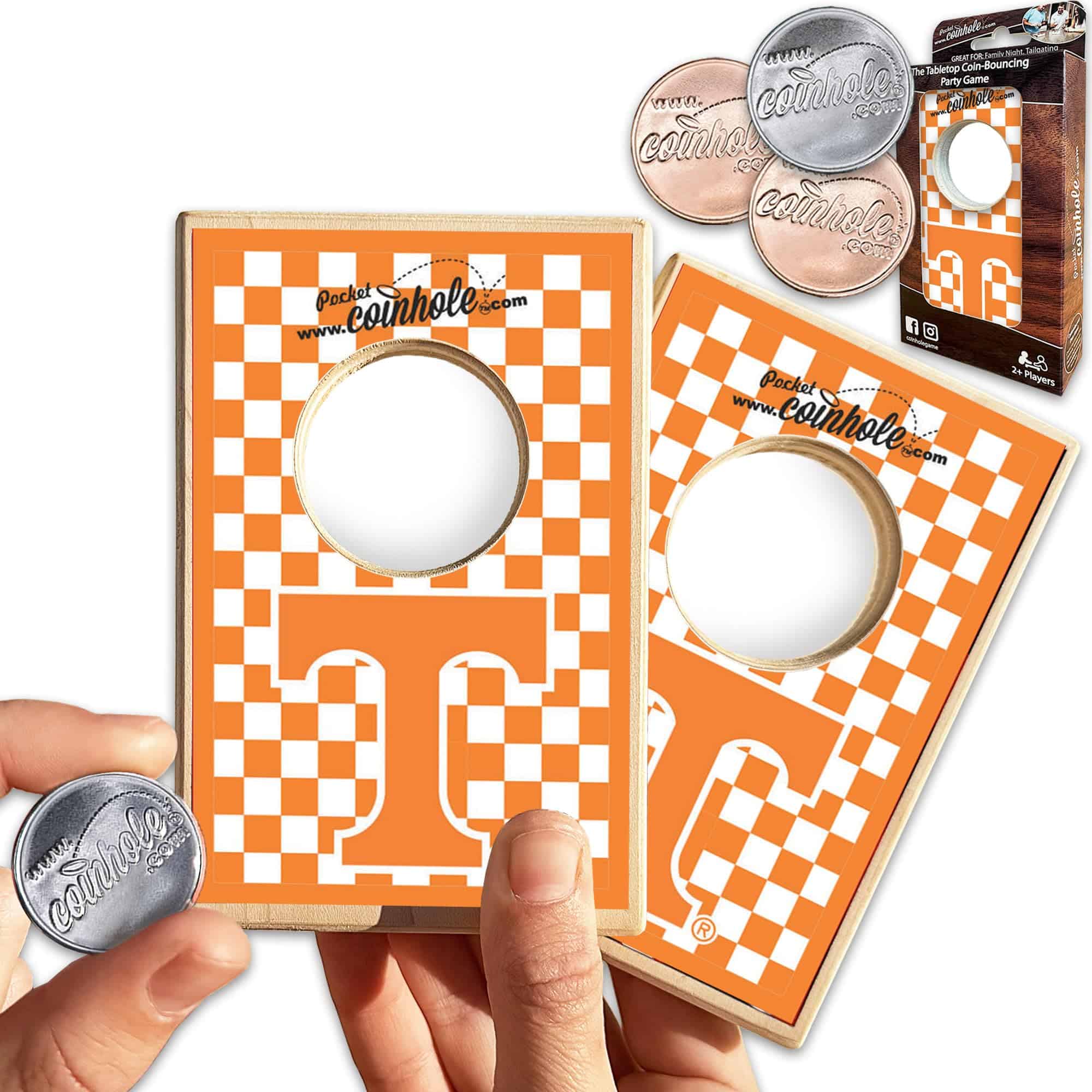 Juego de Cornhole de Mesa | Juego de -Tamaño de Bolsillo